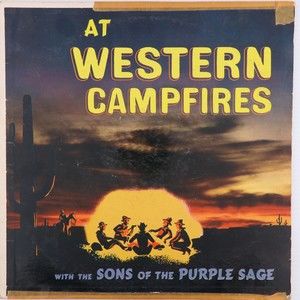 The Sons Of The Purple Sage – At Western Campfires 1959 Vinyl LP Record SF-11900